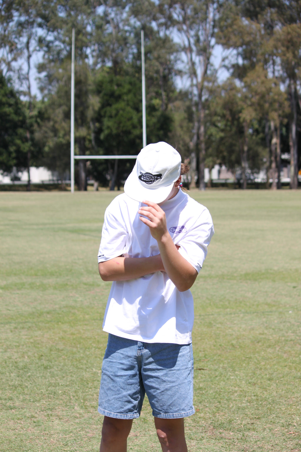 OG White Corduroy Cap