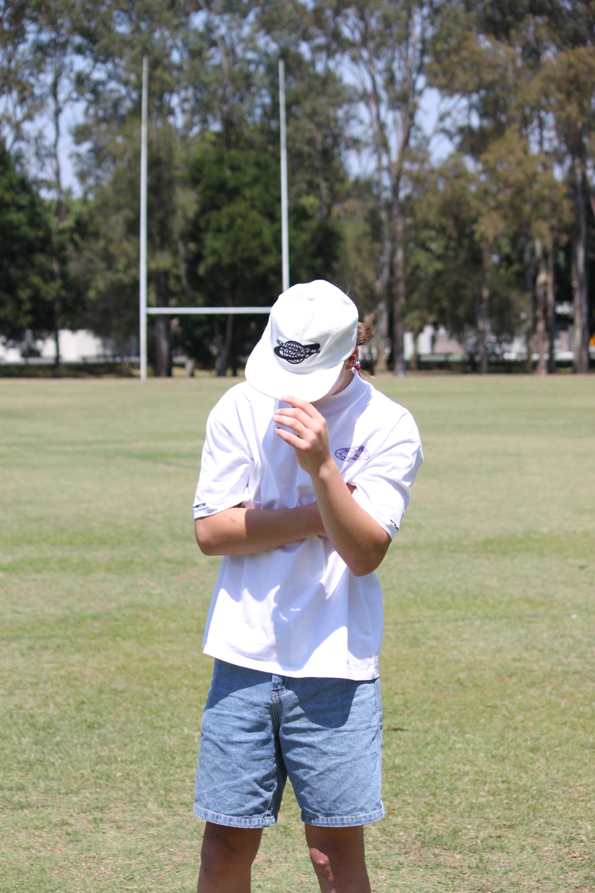 OG White Corduroy Cap