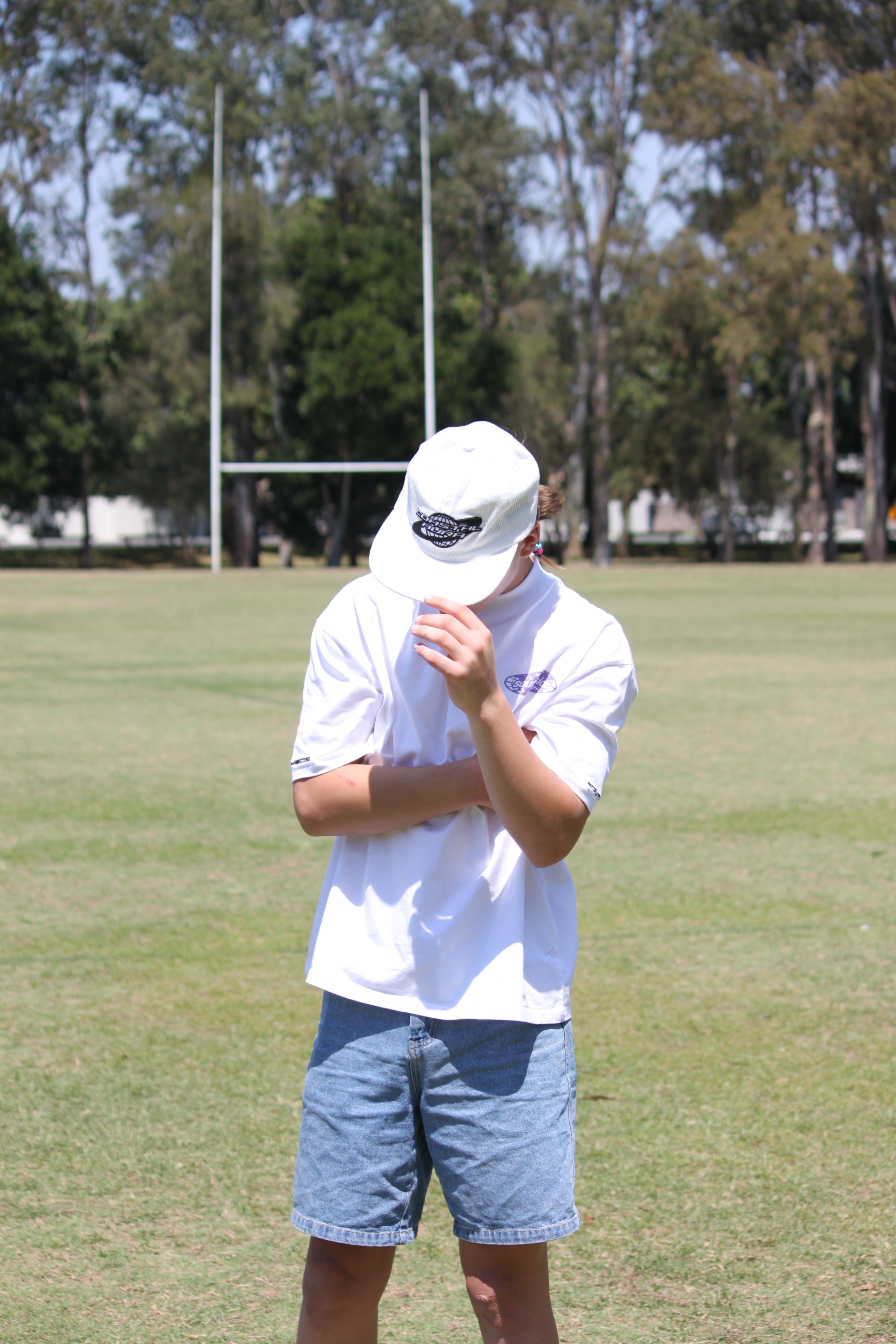 OG White Corduroy Cap