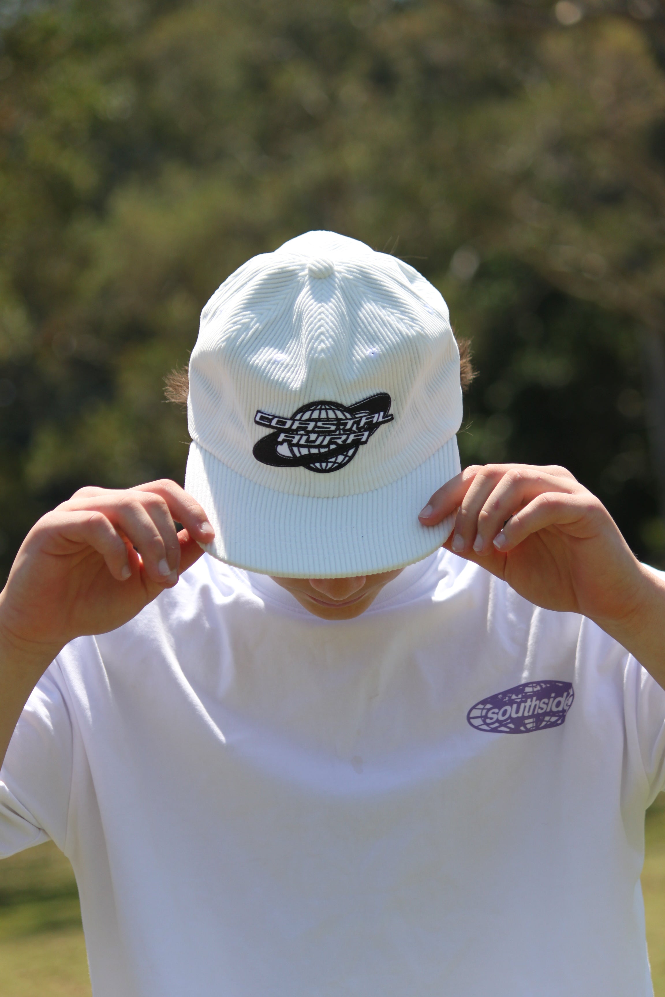 OG White Corduroy Cap