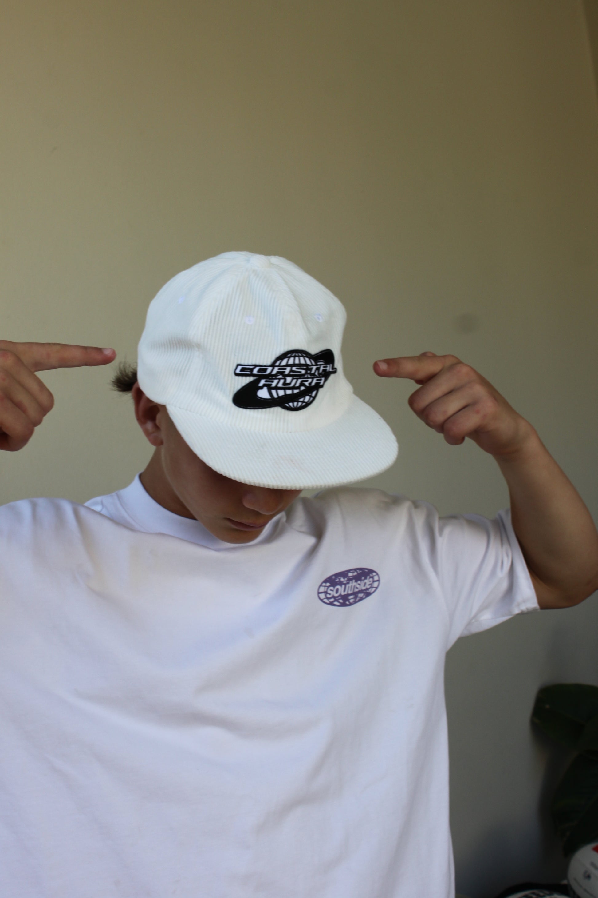 OG White Corduroy Cap