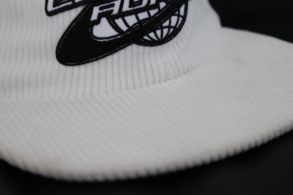 OG Coastal Aura Corduroy Cap-White