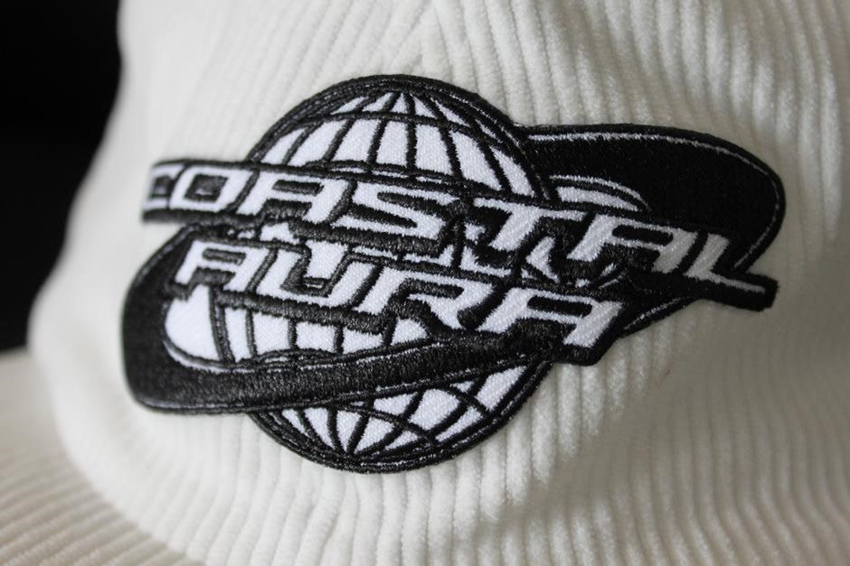 OG Coastal Aura Corduroy Cap-White